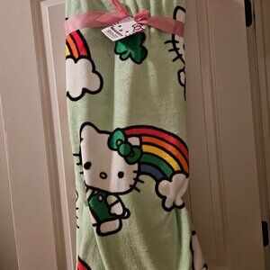 Hello Kitty Lucky Rainbow Blanket